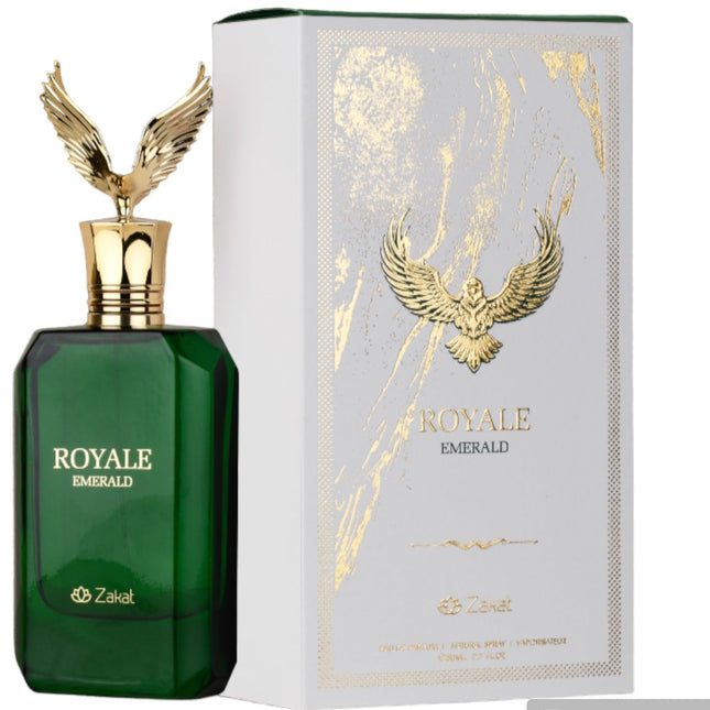 Zakat Perfumes Royal Collection Unisex EDP - Eau de Parfum 80ml(2.7 oz) (EMERALD)