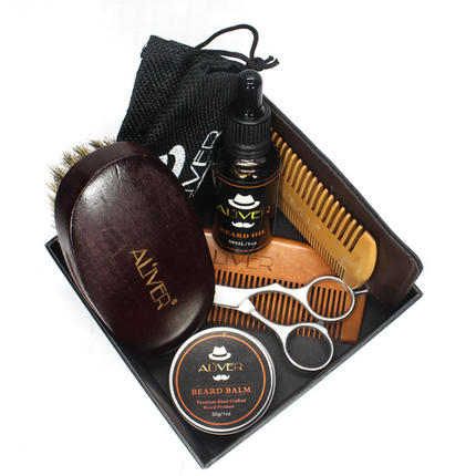Beard Comb, Beard Balm, Grooming Tools Set