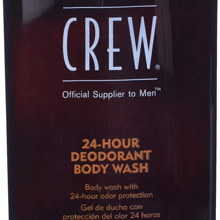 American Crew Mens Body Wash Body Wash with 24 Hour Odor Protection Deodorant Body Wash 15.2 Fl Oz