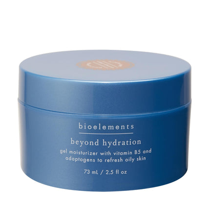 Bioelements Beyond Hydration - Non-Greasy Gel Facial Moisturizer for Oily Skin - Includes Vitamin B5 & Essential Oils - Vegan Gluten Free - Never Tested on Animals 2.5 fl oz