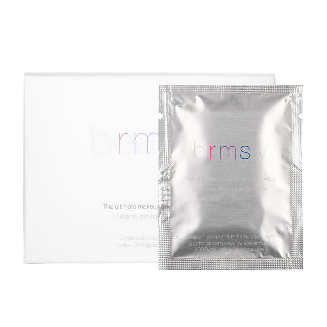 RMS Beauty Makeup Remover Wipes - Organic Coconut Oil Makeup Remover Oil Based Makeup Remover Face Wash & Eye Makeup Remover Make Up Wipes for Face