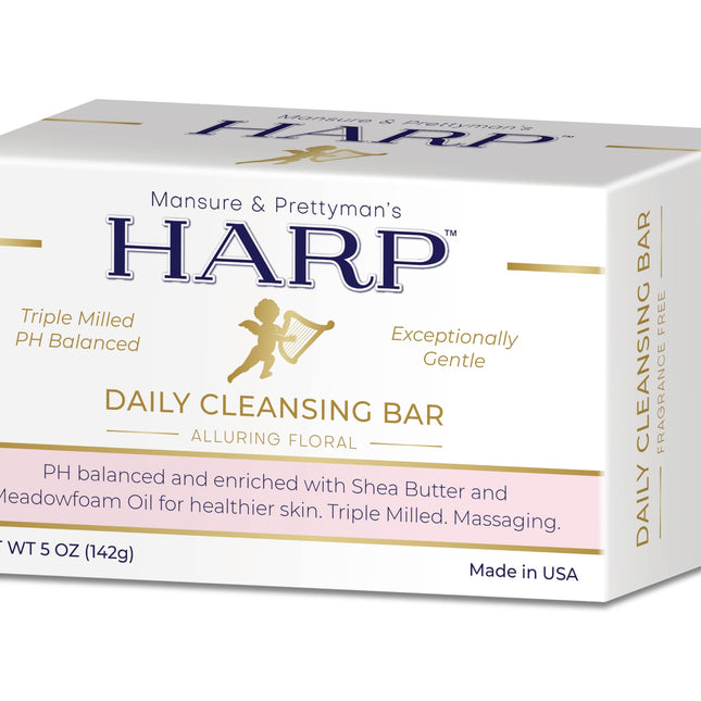 Sensitive Skin Body Wash Bar. pH Balanced. Low pH. For Dry or Sensitive skin. Hydrating. Moisturizing Shea Butter. Non-comedogenic. Soap-Free Lye-Free. ALLURING FLORAL FRAGRANCE