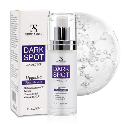 [Upgraded] Dark Spot Remover for Face Dark Spot Correcting Glow Serum with Niacinamide Retinol and Vitamin C Rapid Skin Brown Spot Remover Sun Spot Age Spot Corrector for Daily Skincare 1FLOZ/30ML