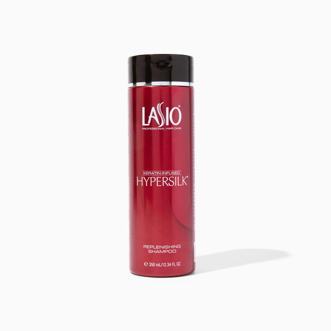 Lasio HYPERSILK Smoothing Balm Replenishing Keratin Shampoo - 12.34 Fl. Oz - Repair Restore & Redefine Hair Care Products - Keratin Shampoo Sulfate Free